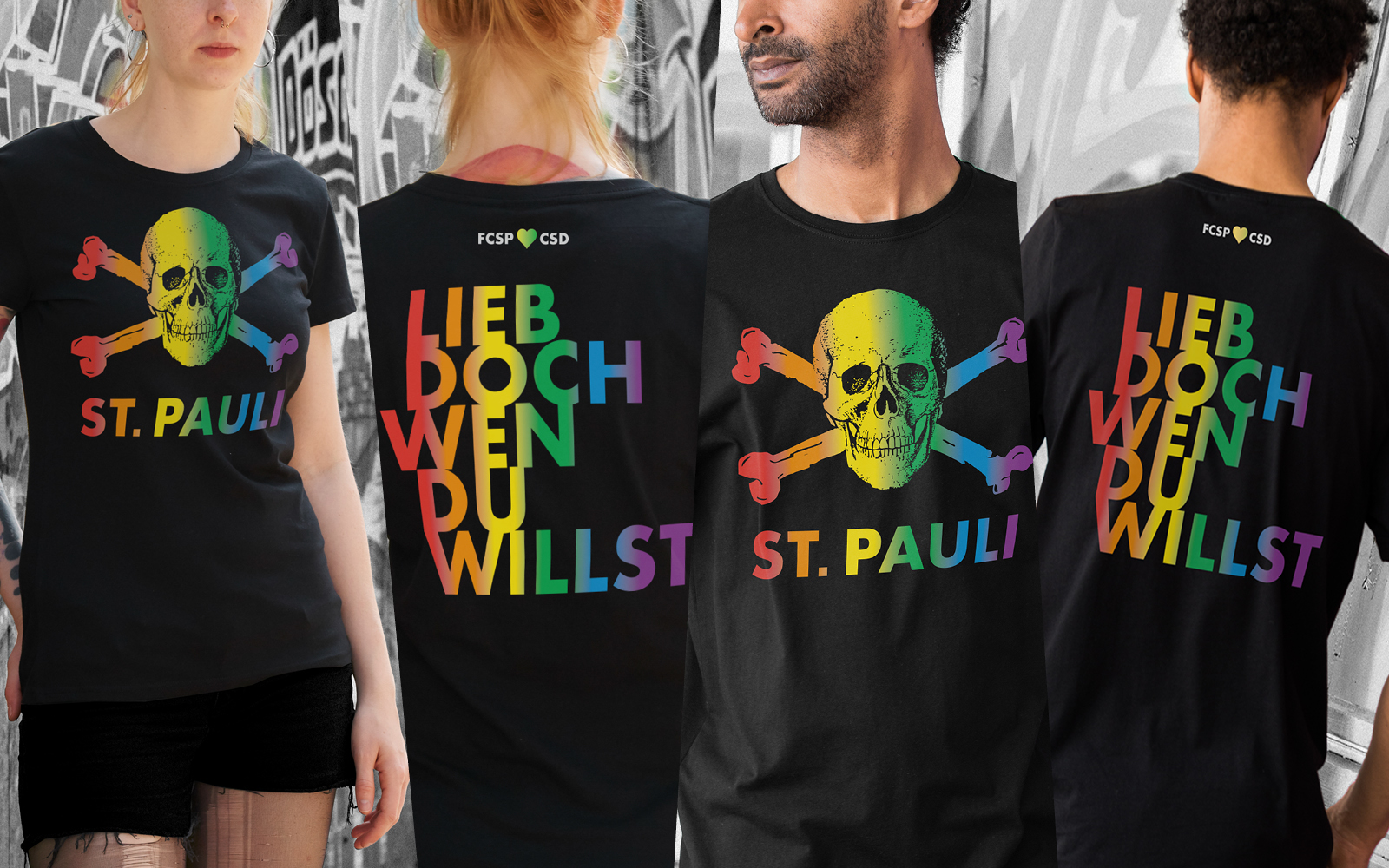Mit den Einnahmen aus dem Verkauf des T-Shirt wird die Initiatve Queer Refugee Suppport unterstützt